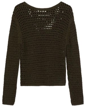 Marc O' Polo Netzpullover Regular Fit - Grün