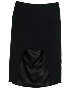 Plan C Midi Skirts - Negro