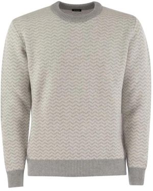 Kiton Magic Cashmere Choker - Grau