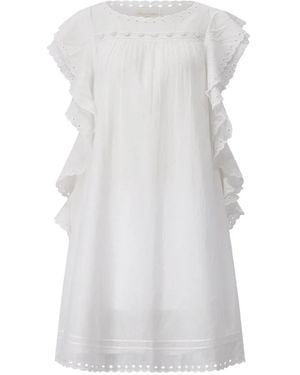 Stella Forest Short Dresses - White