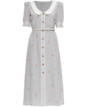 Alessandra Rich Shirt Dresses - Gris