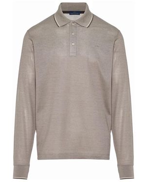 Paul & Shark Polo-Shirt Mit Gesticktem Logo - Grau