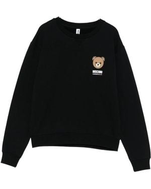 Moschino Round-Neck Knitwear - Nero