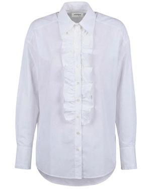 Ottod'Ame Camicia Con Ruches - Blauw