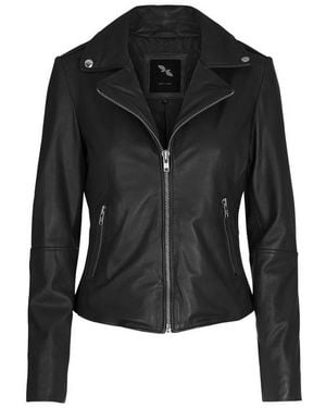 Btfcph Jacket With Straight Big Zippe Skind 10576 - Zwart