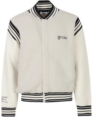 Off-White c/o Virgil Abloh Bomber Jackets - White