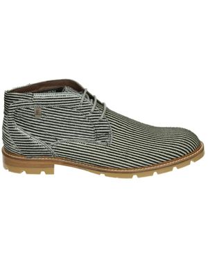 Floris Van Bommel Lace-Up Boots - Grigio