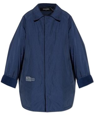 DSquared² Jas Met Kraag - Blauw