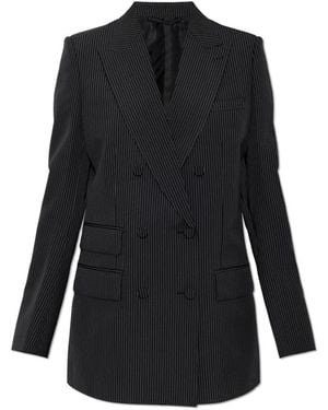 Tom Ford Pinstripe Blazer - Schwarz