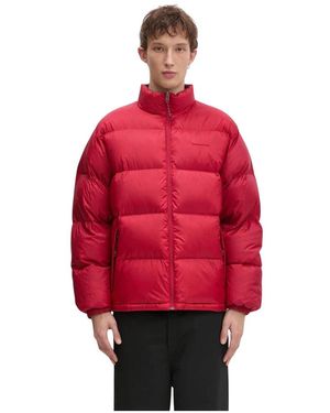 thisisneverthat Jassen ,Rood ,Leer Pertex Reversible T Down Jacket