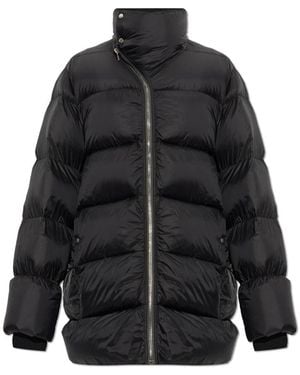 Rick Owens Oversized Puffer Jas - Zwart