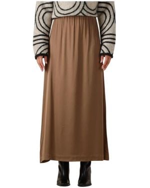 Second Female Midi Skirts - Bruin
