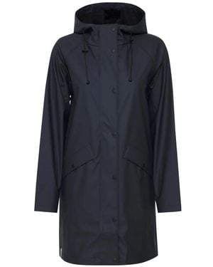 Ichi Total Eclipse Jacke Mit Verstellbarer Kapuze - Blau