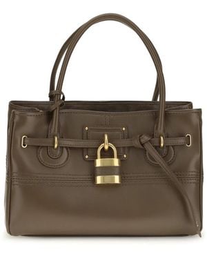 Chloé Tote Bags - Marrone