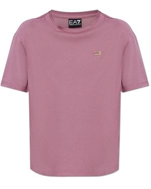 EA7 T-Shirts - Violet