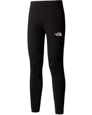 The North Face Schwarze Elastische Leggings Mit Logo