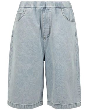 Entire studios Korte Broeken ,Blauw ,Katoen Spar Shorts