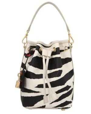 MCM Bucket Bags - White