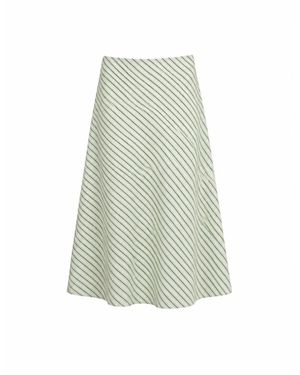 Brand Unique Kleedjes ,Veelkleurig ,Bus 26711 Midi Rok - Groen