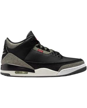 Levi's Schoenen ,Veelkleurig ,3 Retro Sneakers - Zwart