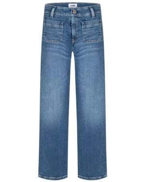 Cambio Cropped Jeans - Blue