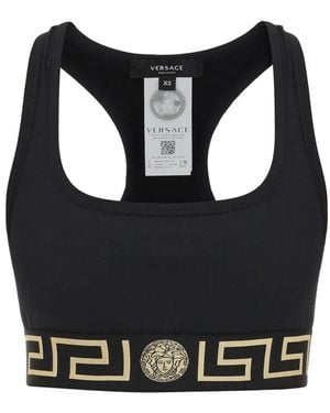 Versace Long Sleeve Tops - Black
