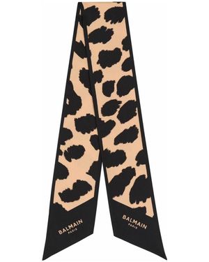 Balmain Silky Scarves - Noir
