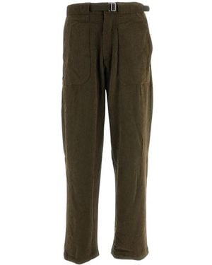 Pas Normal Studios Straight Trousers - Green