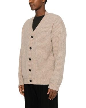 Roberto Collina Rope Wool Cardigan - Natur