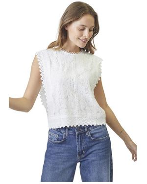 co'couture Sleeveless Tops - Bianco