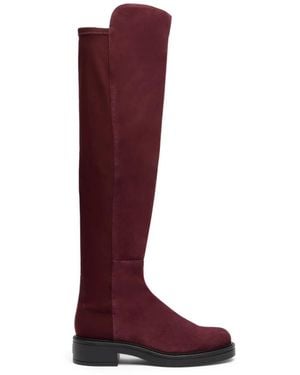 Stuart Weitzman Over-Knee Boots - Rosso