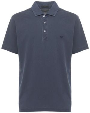 Fay Tops ,Blauw ,Polo Shirts