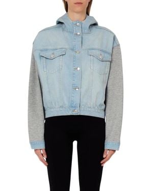 Liu Jo Jassen ,Blauw ,Denim Denim Jacket