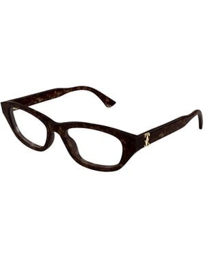 Cartier Glasses - Brown
