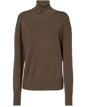 Burberry Turtlenecks - Marron