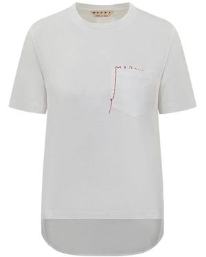 Marni T-Shirts - Grey