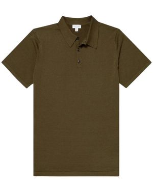 Sunspel Polo Shirts - Vert