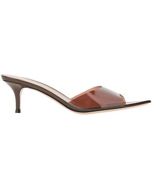 Gianvito Rossi Elle 55 Mule - Braun