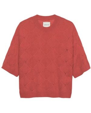 Alchemist Round-Neck Knitwear - Rojo