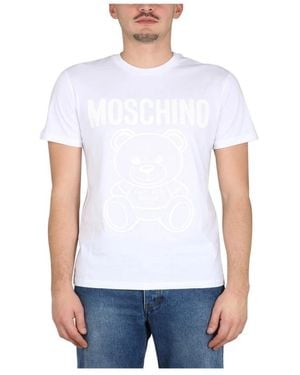 Moschino Tops ,Wit ,T-Shirts