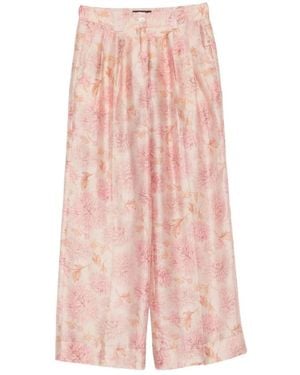 Seventy Wide Trousers - Pink