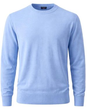 Saint James Round-Neck Knitwear - Azul