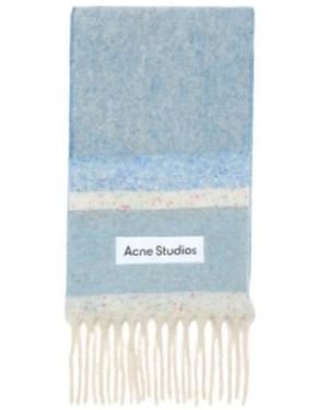 Acne Studios Winter Scarves - Blue