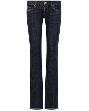 DSquared² Bootcut Denim Jeans - Blauw