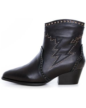 Sofie Schnoor Cowboy & Biker Boots - Black