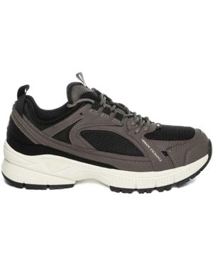 ARMANI EXCHANGE Mesh Sneaker - Schwarz