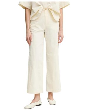 Aeron Broeken ,Nylon Blade Wide Broeken - Naturel