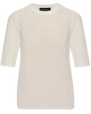 Fabiana Filippi Round-Neck Knitwear - White