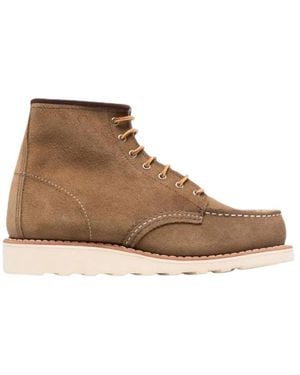 Red Wing Lace-Up Boots - Marrone