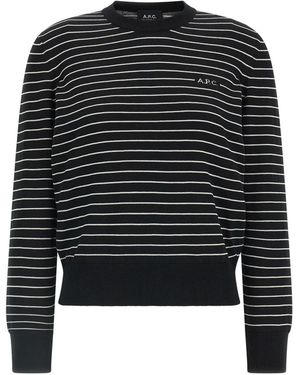A.P.C. Sima Strick - Schwarz